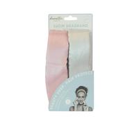 Danielle Creations Women's Satin Make Up Headbands 2 Pack