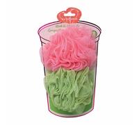 Danielle Creations Women's Strawberry Matcha Shower Pouf Sponges (2 Pack)