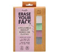 Danielle Creations Erase Your Face Reusable Makeup Removing Face Cloths 4 Pack