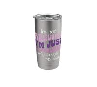 Danielle First Name Girl Groovy 70s 80s Personalized Stainless Steel Insulated Tumbler