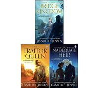 Danielle Jensen The Bridge Kingdom Series Collection 3 Books Set (The Bridge Kingdom, The Traitor Queen, The Inadequate Heir)