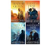Danielle Jensen The Bridge Kingdom Series Collection 4 Books Set (Bridge Kingdom, Traitor Queen, Inadequate Heir, Endless War)