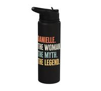 Danielle The Best, Woman Myth Legend, Funny Best Name Stainless Steel Insulated Water Bottle