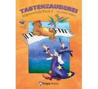 Danielli Aniko Drabon: Tastenzauberei Volume 2 - The Popular Piano School, Edition with Ring Binding, Online Audio and Music Book, 9789043170819, 1473-07-404M