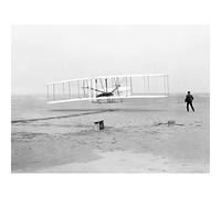 Daniels First Flight Wright Brothers 1903 Photo Extra Large XL Wall Art Poster Print