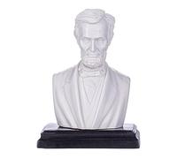 American President Abraham Lincoln Marble Bust Statue Sculpture 12,5 cm