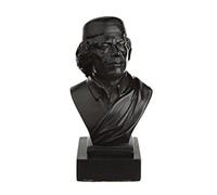 danila-souvenirs Libyan Revolutionary Colonel Muammar Gaddafi Stone Bust Statue 11,5 cm