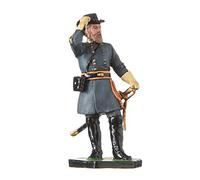 danila-souvenirs Tin Soldier USA Civil war Confederates General Longstreet Hand Painted Metal Sculpture Miniature Figurine 54mm #CW15