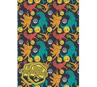 Danilo Jurassic World Camp Cretaceous 2 Sheets of Gift Wrap and 2 Gift Tags