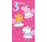 Danilo Peppa Pig 3rd Birthday Card - 3 Today