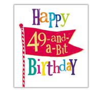 Danilo Promotions Age 50 Birthday Card,7 x 6