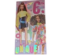 Danilo Promotions Age 6 Birthday Card, Official, Happy, BA065, Multi,9 x 5 inch