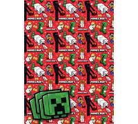 Danilo Promotions Christmas Wrapping Paper, 4 Sheet Tag for Gift Wrap, Multi