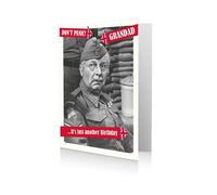 Danilo Promotions Dad's Army Official Birthday Card, Don't Panic Grandad…It's Just Another Birthday!, Multi, DA008