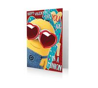 Danilo Promotions Despicable Me Valentines Day Card, You are 1 in a Minion