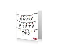 Danilo Promotions Happy Birthday Card - Stranger Things, Multi, 7 x 6