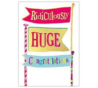 Danilo Promotions Limited Congratulations, Well Done Card, Card Of Congratulations,Multi,172mm x 124mm