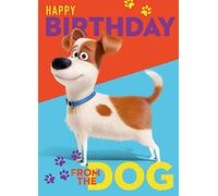 Danilo Promotions Limited Happy Birthday Card from the Dog, Happy Birthday from the Dog Card, Dog Mum Birthday Cards, Dog Love Birthday Card,Multi,210 x 290 mm