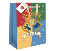 Danilo Promotions Limited Official Harry Potter Luxury Gift Bag - Hogwarts Wrap, Gift Bag for Harry, Ron and Hermione - Christmas