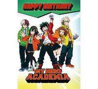 Danilo Promotions Limited Official My Hero Academia Greeting Card,Multi,7 x 5 inch