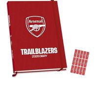 Danilo Promotions LTD Arsenal Diary 2026 A5 Diary Calendar Football Gift Present with Free Organising Stickers Included