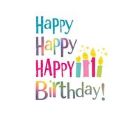 Danilo Promotions Ltd Birthday Card, Multi-colour, Standard Size
