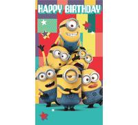 Danilo Promotions Ltd Despicable Me Birthday Card with Stickers