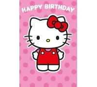Danilo Promotions Ltd Hello Kitty Birthday Card