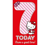 Danilo Promotions Ltd Hello Kitty Birthday Card, Age 7