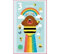 Danilo Promotions LTD Hey Duggee Age 3 Birthday Card,Multi,9x5 Inches