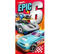 Danilo Promotions Ltd Hot Wheels Birthday Card, Age 6