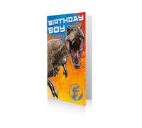 Danilo Promotions Ltd Jurrassic World Official Birthday Card, Birthday Boy Multiple Colours, JW023
