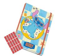Danilo Promotions LTD Lilo & Stitch 2027 Diary - A5 Hardback size diary calendar with FREE Organisational Stickers Included
