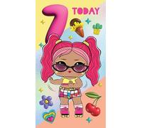 Danilo Promotions Ltd LOL Surprise Birthday Card, Age 7