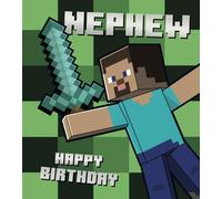 Danilo Promotions Ltd MINECRAFT NEPHEW BIRTHDAY CARD