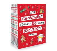 Danilo Promotions LTD Official Friends TV Show Gift Bag, Christmas Friends TV Show Gift Bag, Ross Rachel Monica Chandler Joey and Phoebe Christmas Wrap"