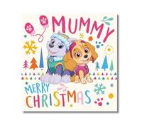 Danilo Promotions Ltd Official PAW Patrol Christmas Card Mummy, Mummy Christmas Card