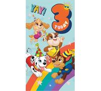 Danilo Promotions Ltd Paw Patrol Official Birthday Card, 3 Today, Age Three, Multiple Colours, PA062