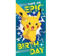 Danilo Promotions Ltd Pokemon Birthday Card with Stickers