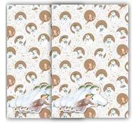 Danilo Promotions LTD The Snowman Christmas Wrapping Paper Gift Wrap for Christmas 4 sheets 4 tags Snowman Christmas Wrap