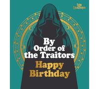 Danilo Promotions Ltd The Traitors Birthday Card