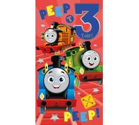 Danilo Promotions Ltd Thomas & Friends Birthday Card, Age 3