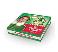 Danilo Promotions,Multi,EFXB1 Official Elf Box Christmas Cards, 20 Cards/ 4 Designs