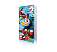 Danilo Promotions,Multi,TH047 Official Thomas & Friends Age 2 Birthday Card