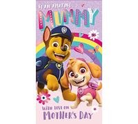 Danilo Promotions Official Paw Patrol 'Chase & Skye' Mother's Day Card