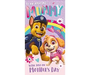 Danilo Promotions Official Paw Patrol 'Chase & Skye' Mother's Day Card