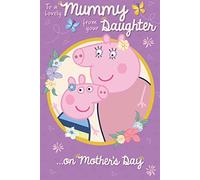 Danilo Promotions Official Peppa Pig Mother's Day from Your Daughter Card