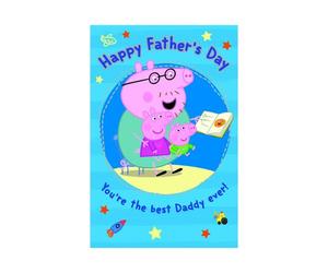 Danilo Promotions Peppa Pig Fathers Day Card For Your Daddy, Multi, PGF01
