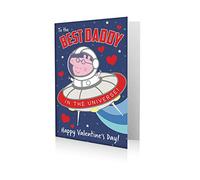 Danilo Promotions Peppa Pig Valentines Day Card to The Best Daddy
