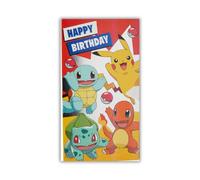 Danilo Promotions Pokemon Official Birthday Card, Happy Birthday, Multi, PK019,210 x 290 mm